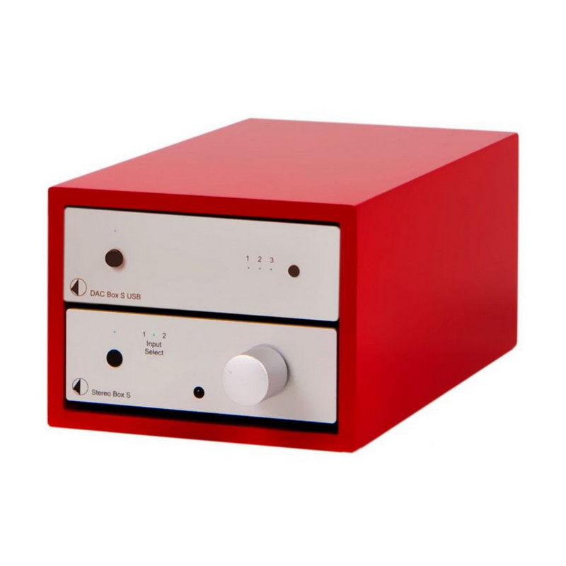 Pro-Ject Design Box 2 PB Acryl Red